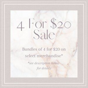 🛍🌴 4 for $20 Sale 🌴🛍